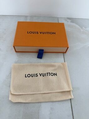 Louis Vuitton Pull Out Draw Gift Box with Jewelry Dust Bag Pouch